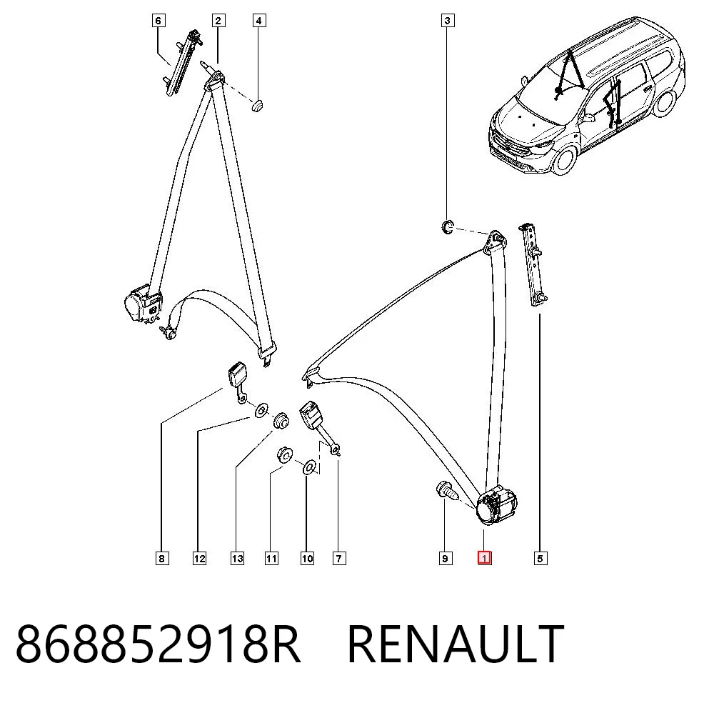 868852918R Renault (RVI)