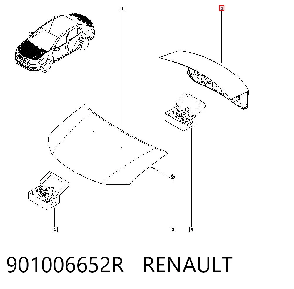 901006652R Renault (RVI)