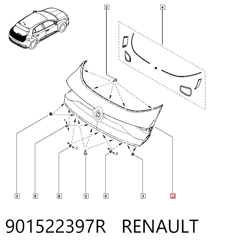 901522397R Renault (RVI)
