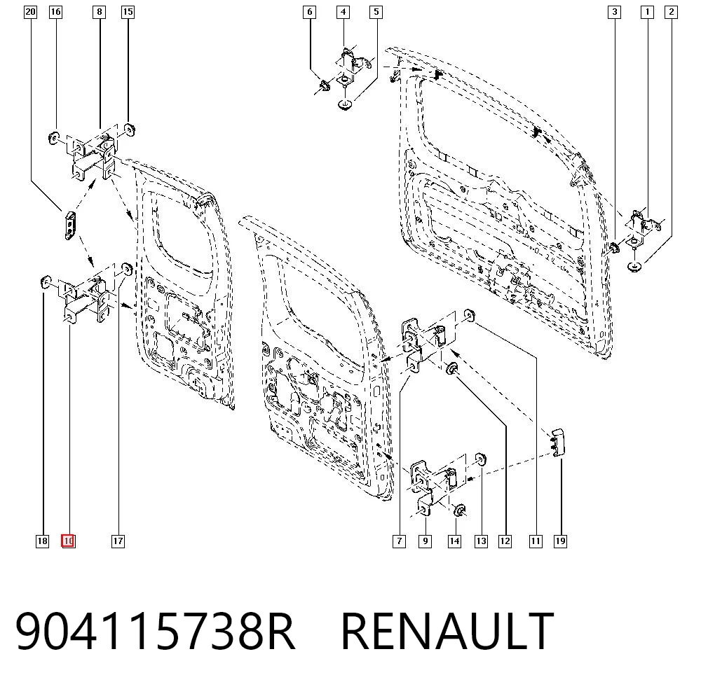 904115738R Renault (RVI)
