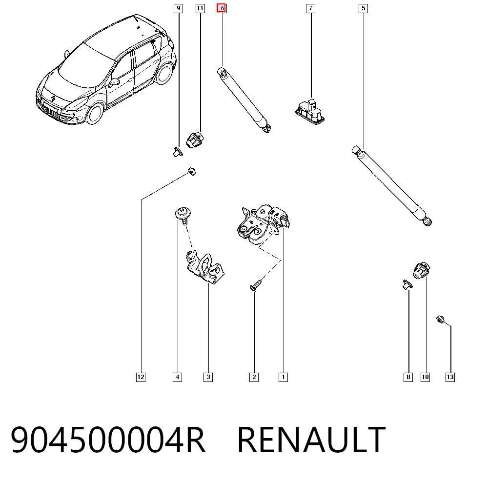 904500004R Renault (RVI)