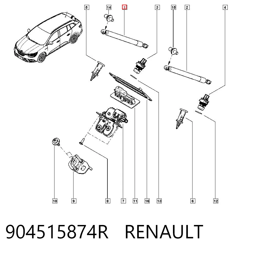 Amortecedor de tampa de porta-malas (de 3ª/5ª porta traseira) Magneti Marelli GS1572 preço, a partir de 27,26 USD