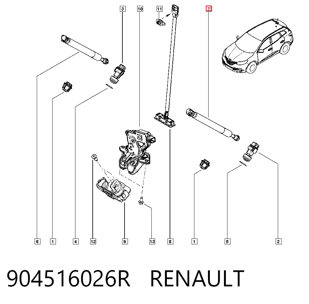 904516026R Renault (RVI)