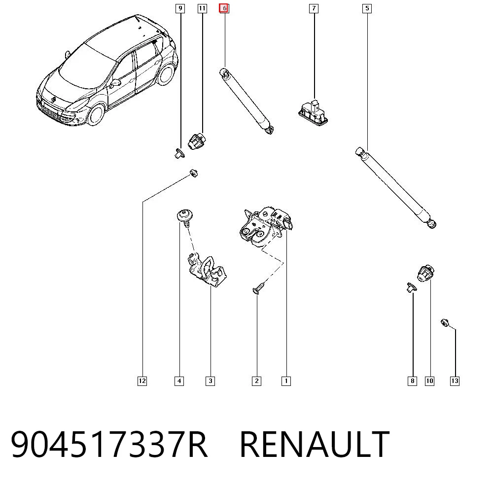904517337R Renault (RVI)