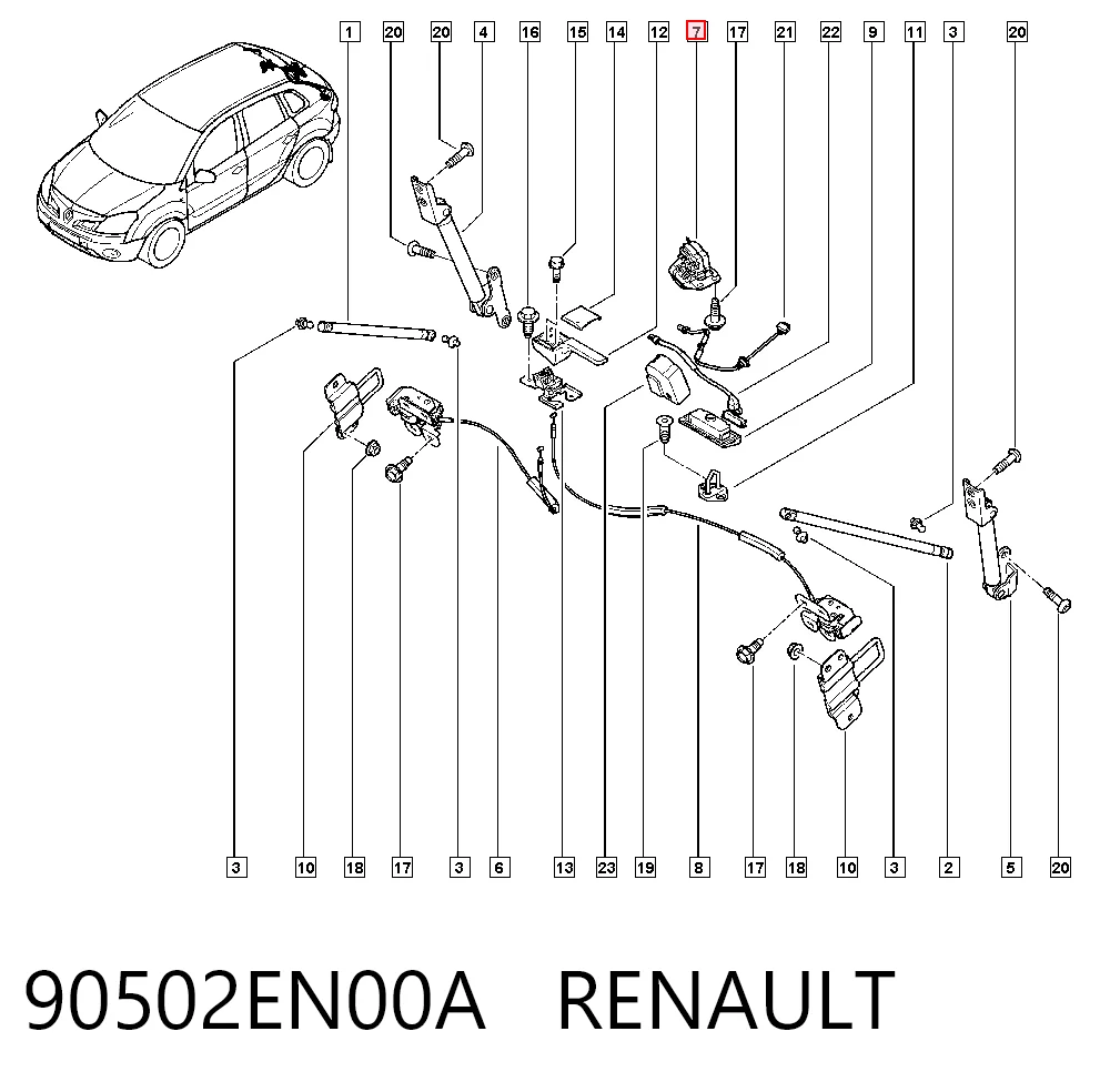 90502EN00A Renault (RVI)