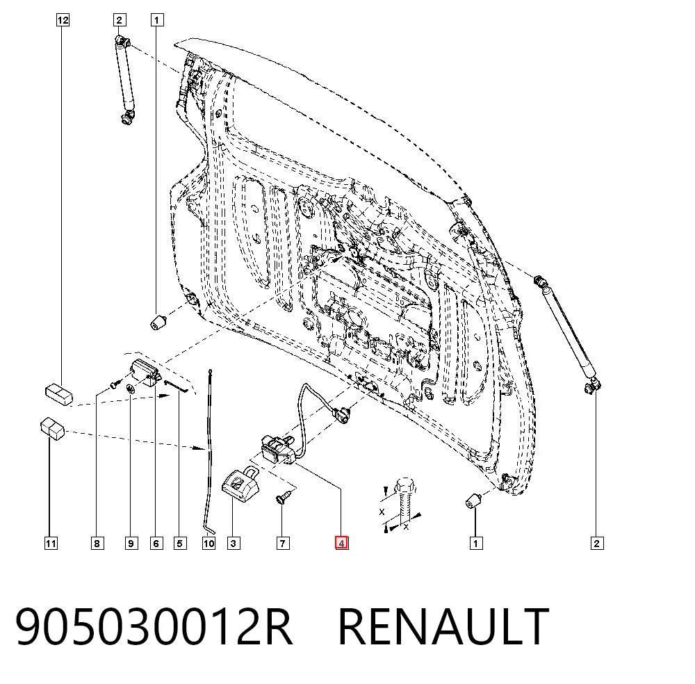 905030012R Renault (RVI)