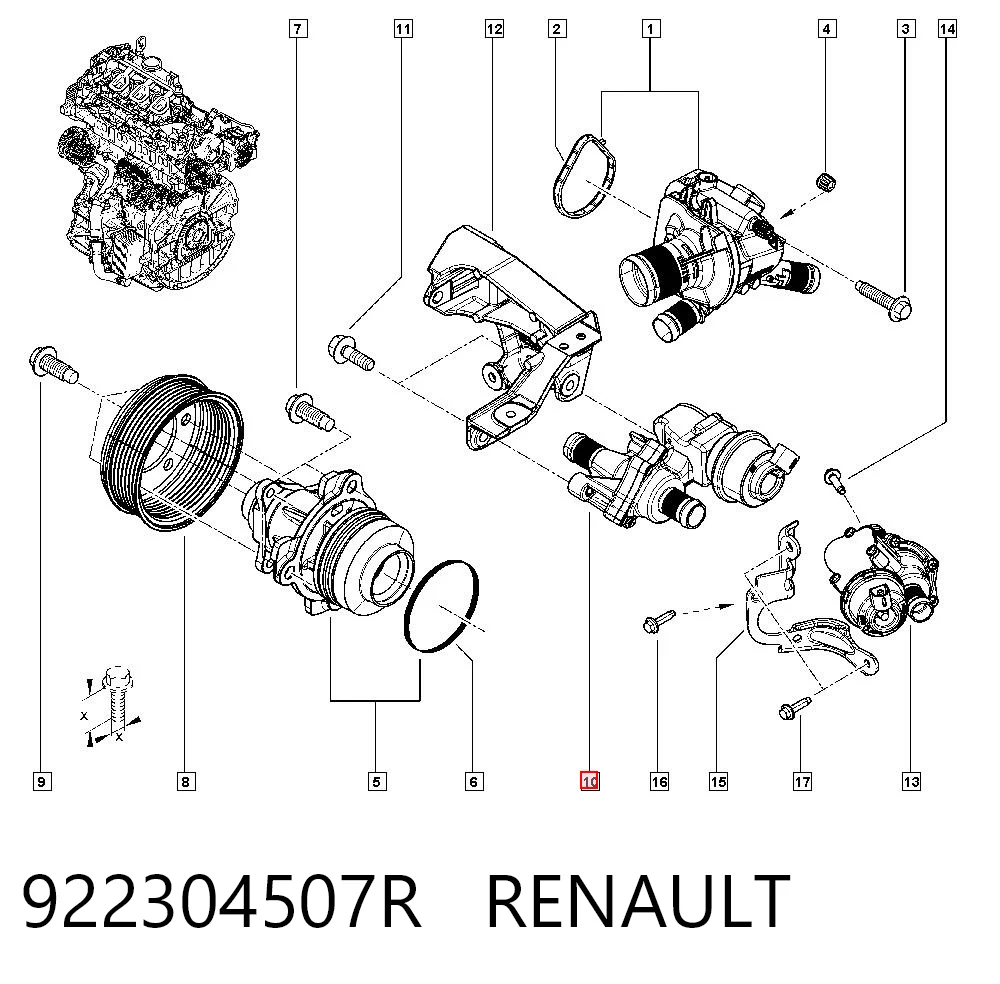 922304507R Renault (RVI)