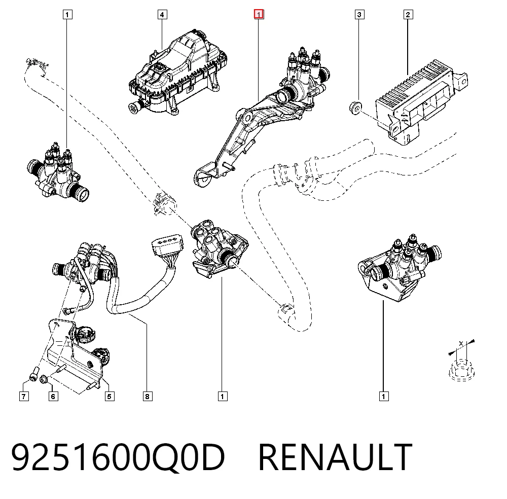 9251600Q0D Renault (RVI)