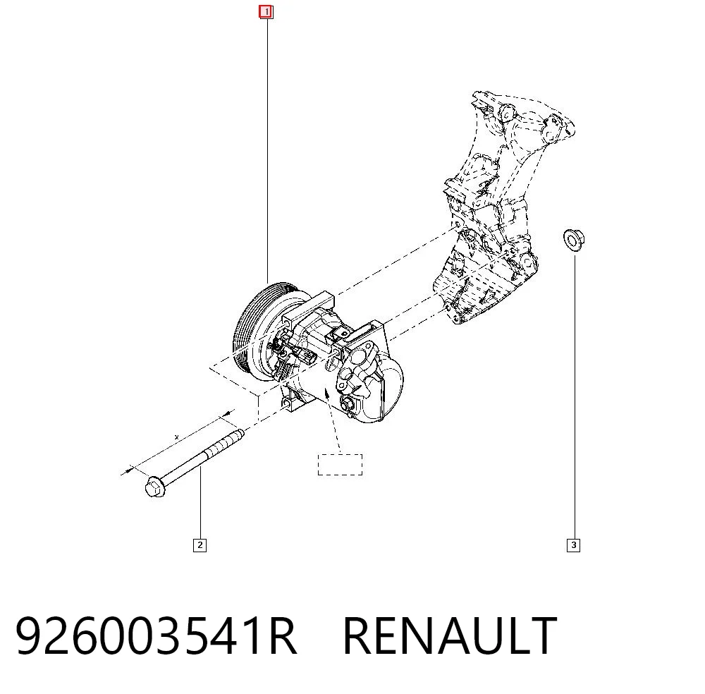 Compressor de aparelho de ar condicionado Renault DUSTER II HM ao melhor preço