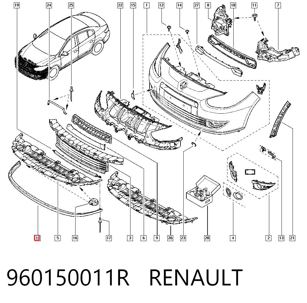960150011R Renault (RVI)