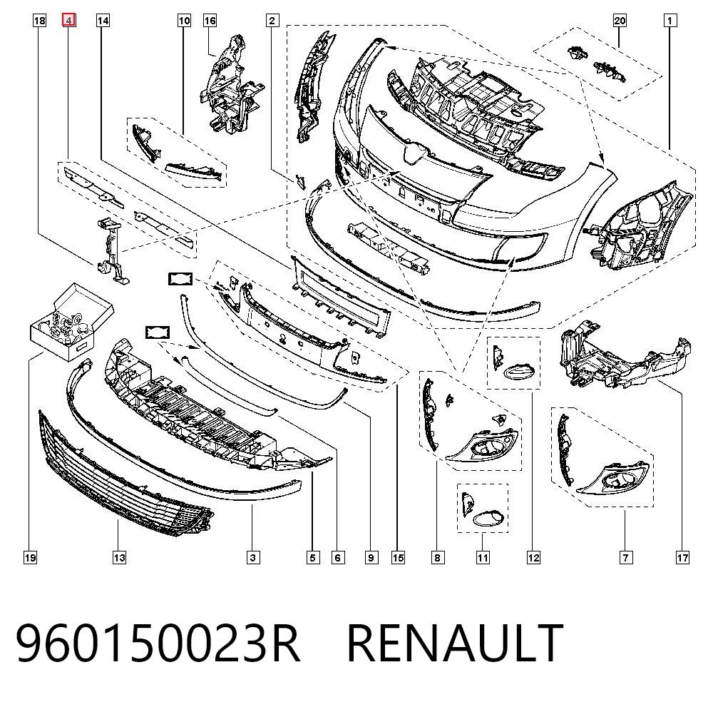 960150023R Renault (RVI)