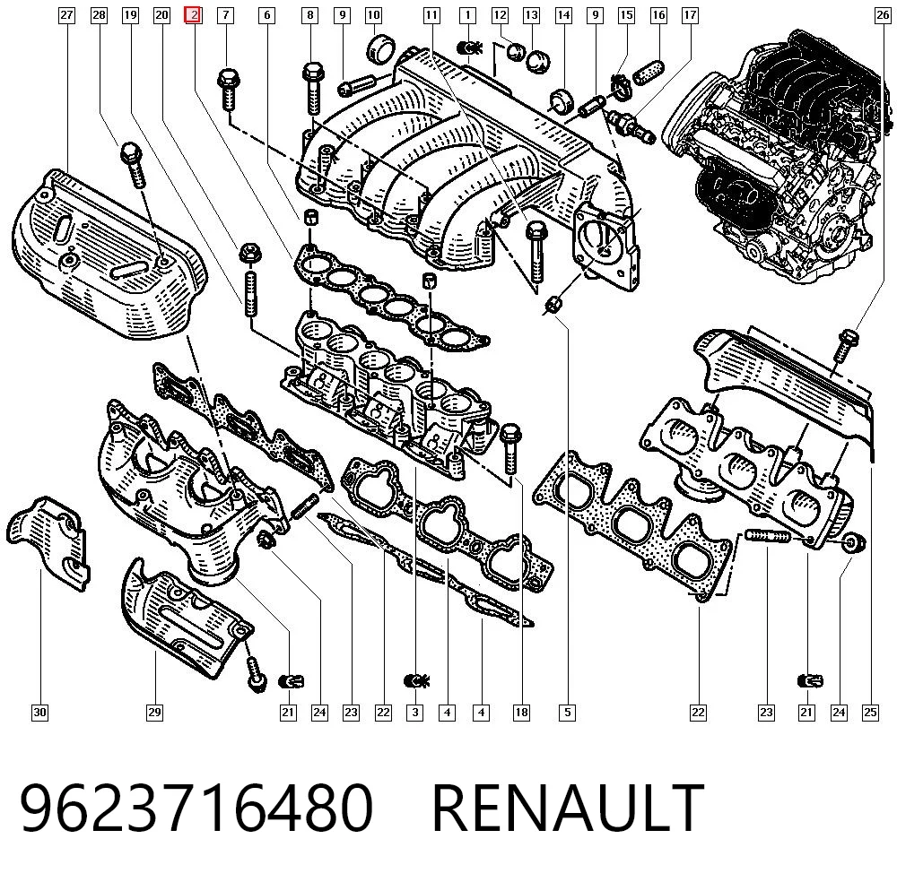 9623716480 Renault (RVI)