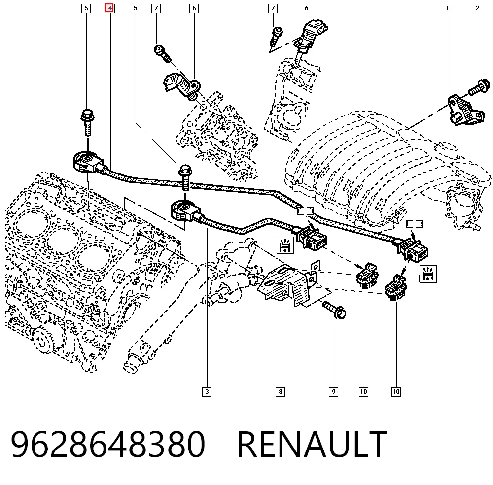 9628648380 Renault (RVI)