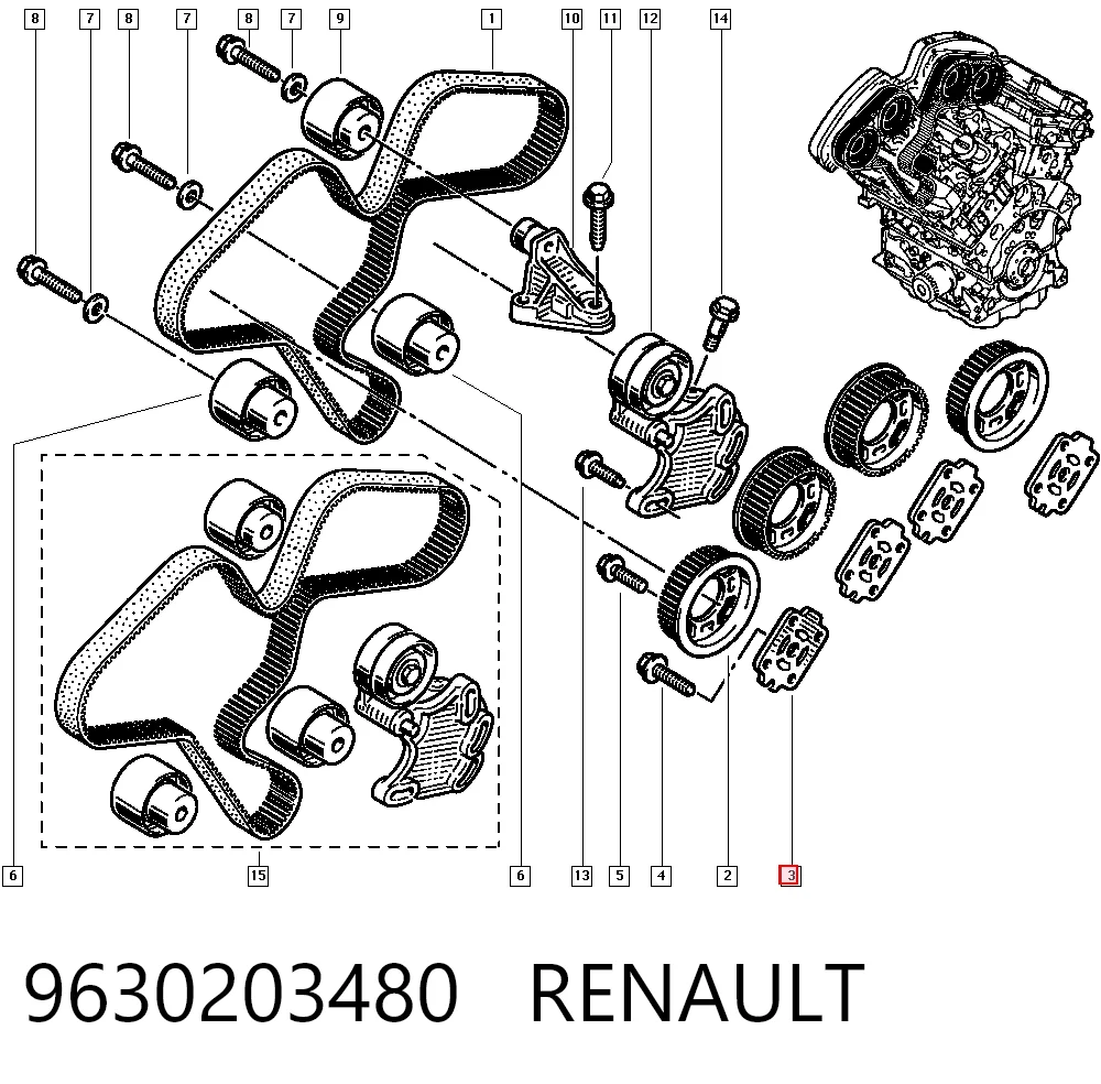 9630203480 Renault (RVI)
