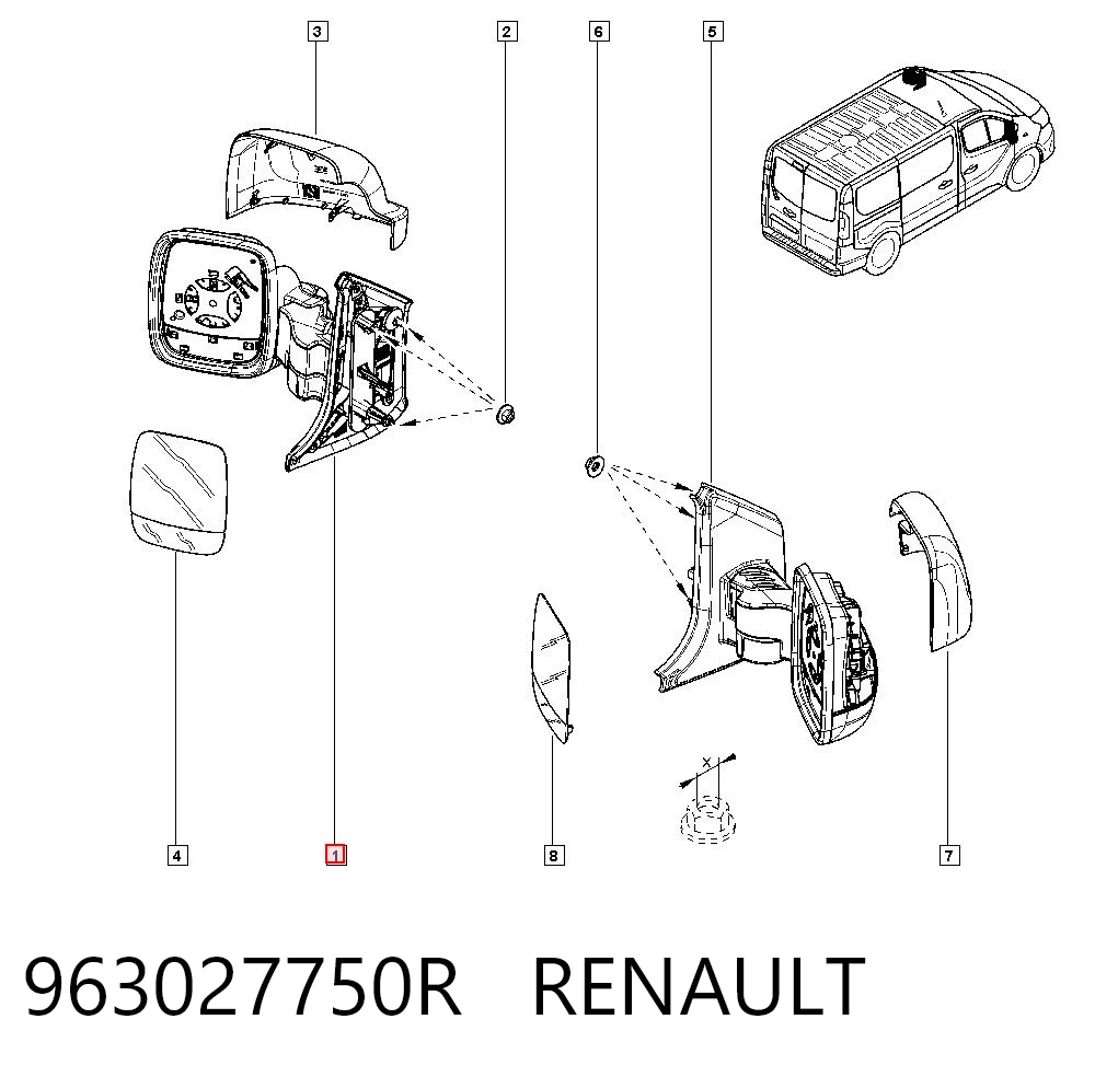  Trafic III plataforma a bordo (2014-2026) original desde 119,39 €
