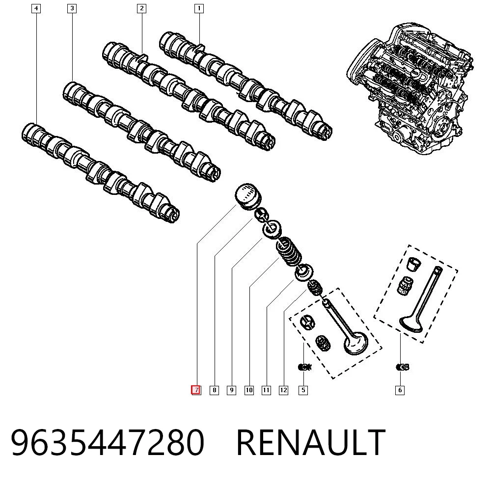 9635447280 Renault (RVI)