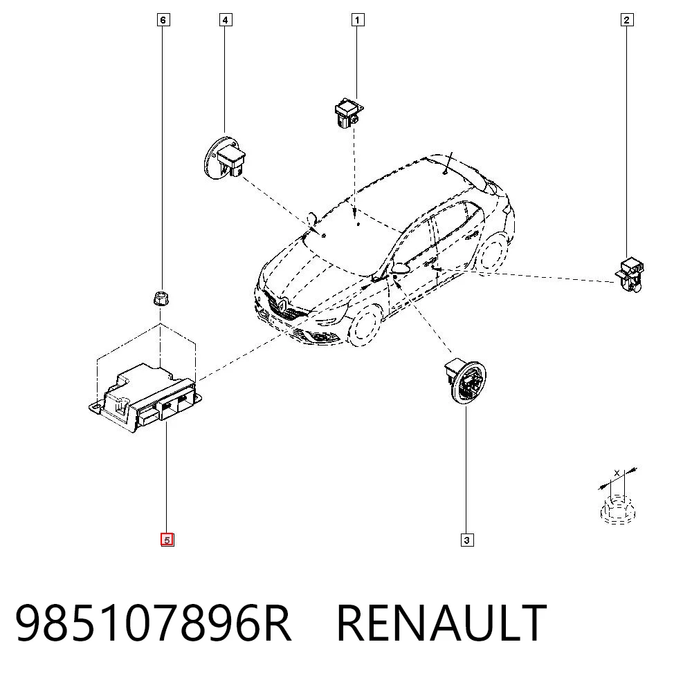 985107896R Renault (RVI)