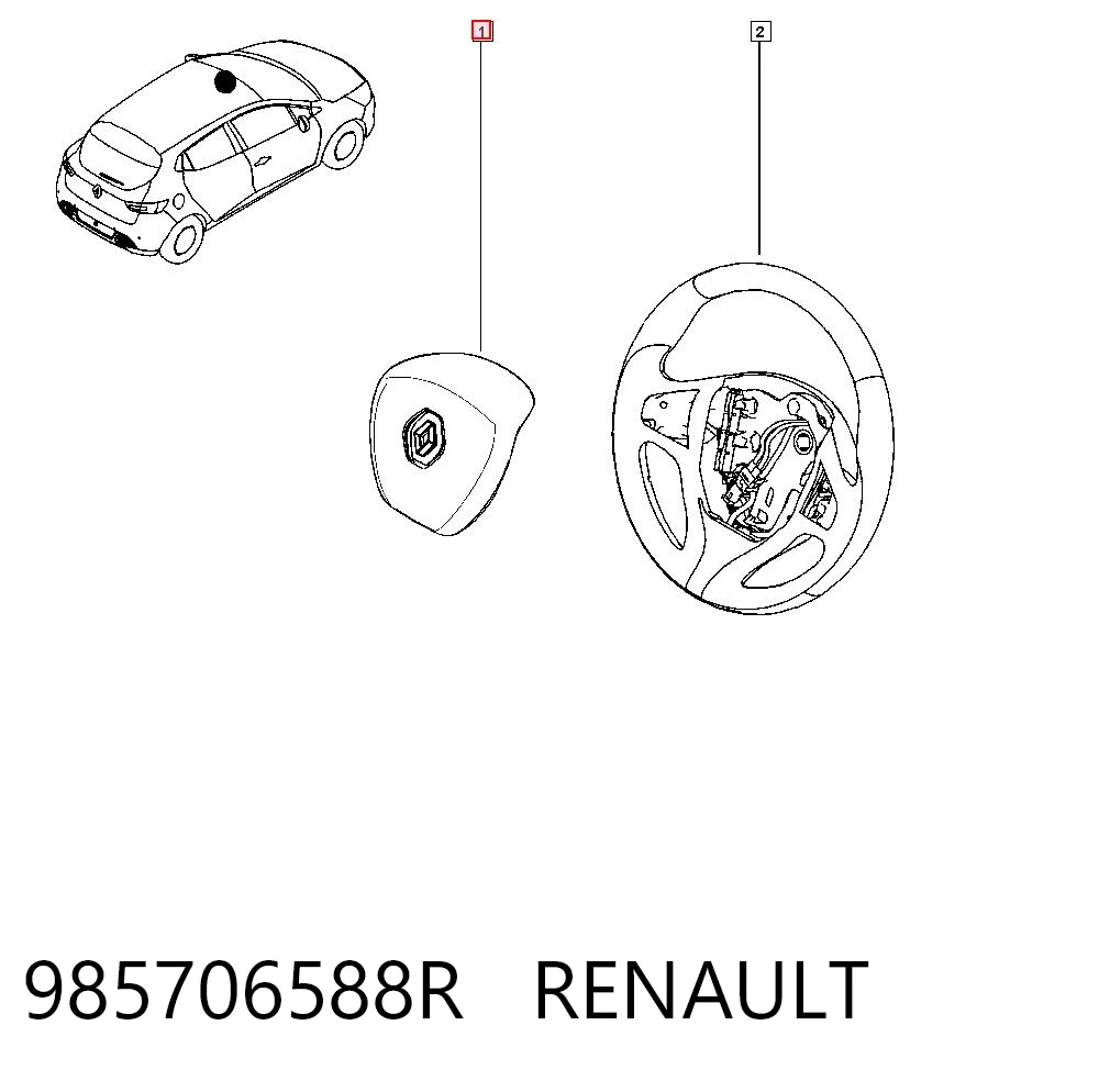 985706588R Renault (RVI)