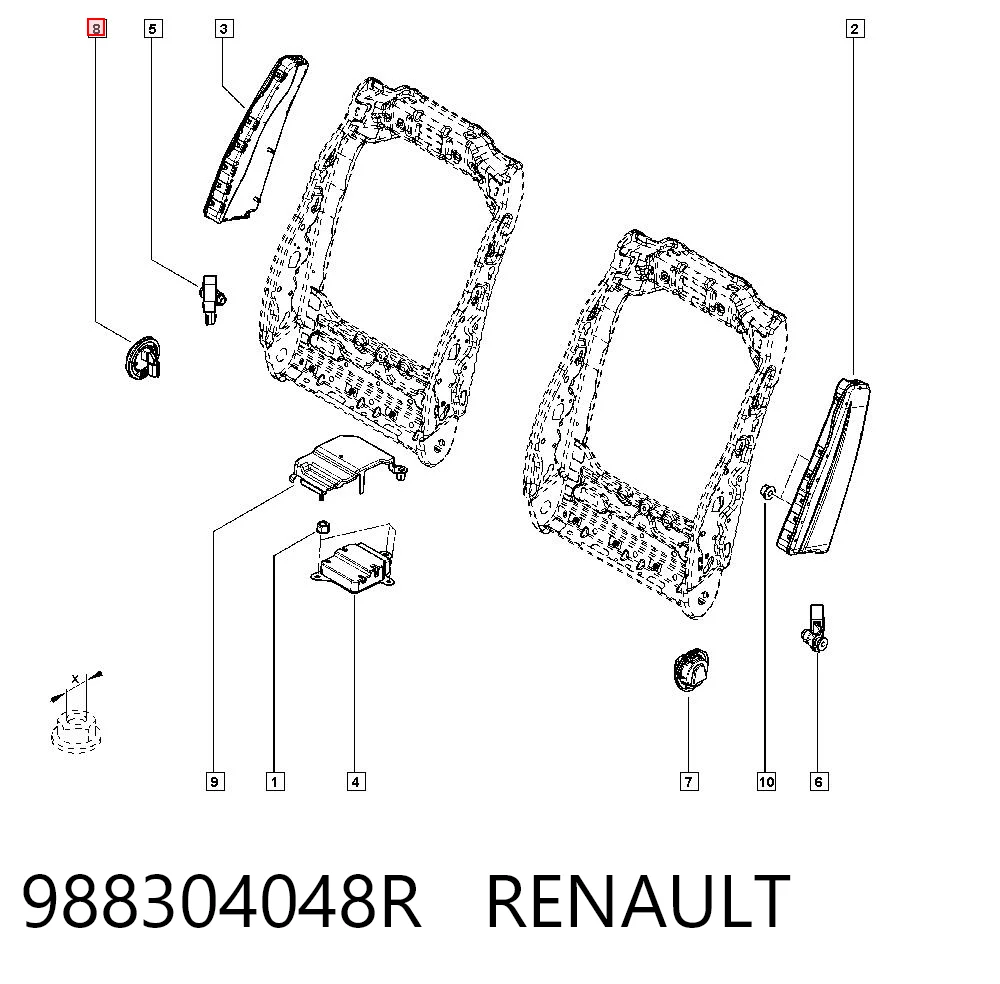 988304048R Renault (RVI)