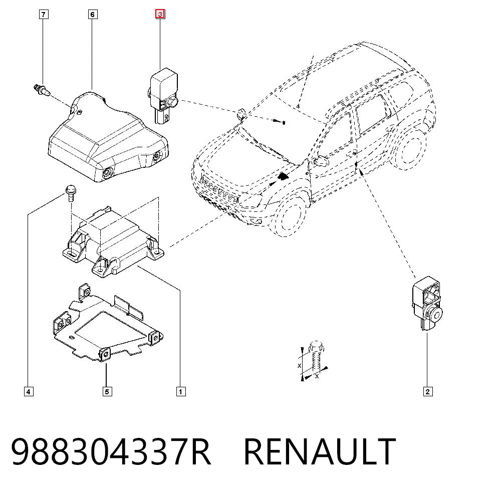 988304337R Renault (RVI)