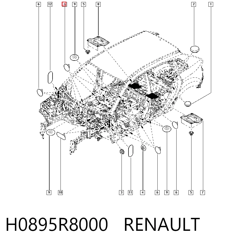 H0895R8000 Renault (RVI)
