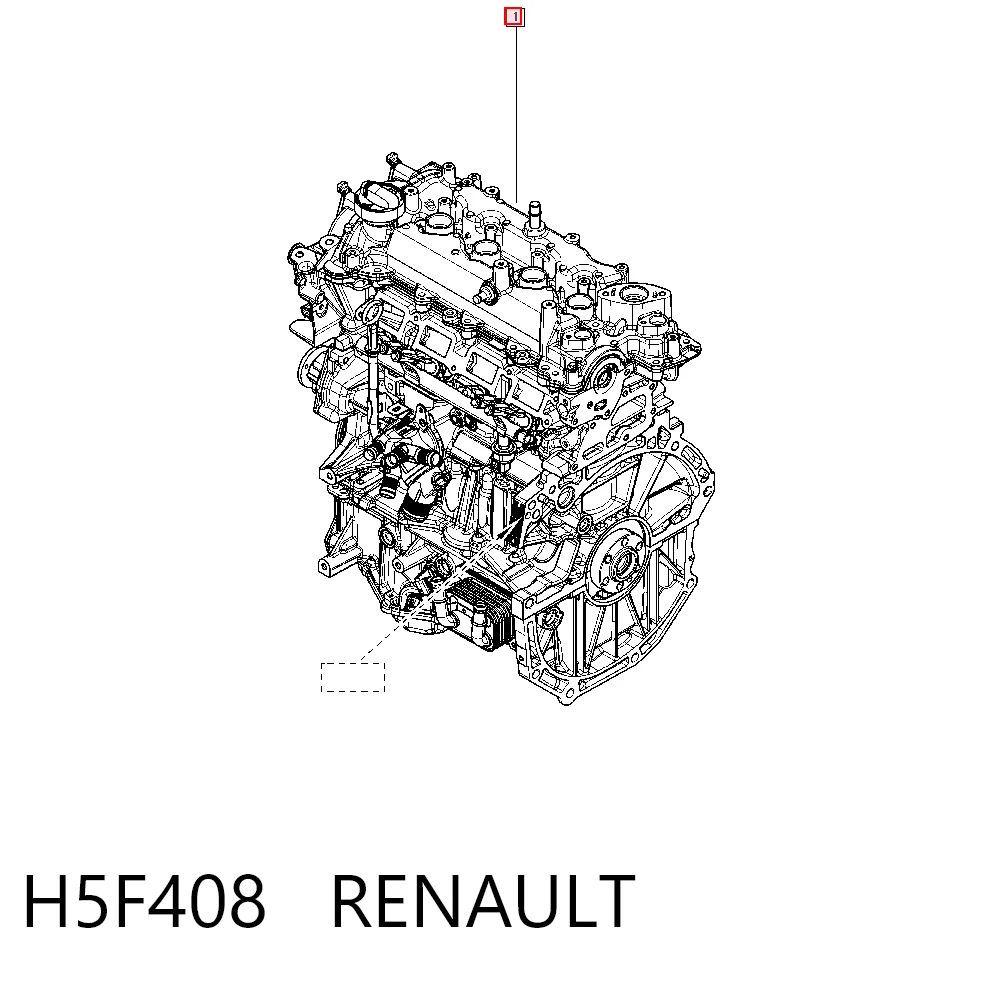 Motor montado para Renault Scenic GRAND IV R9