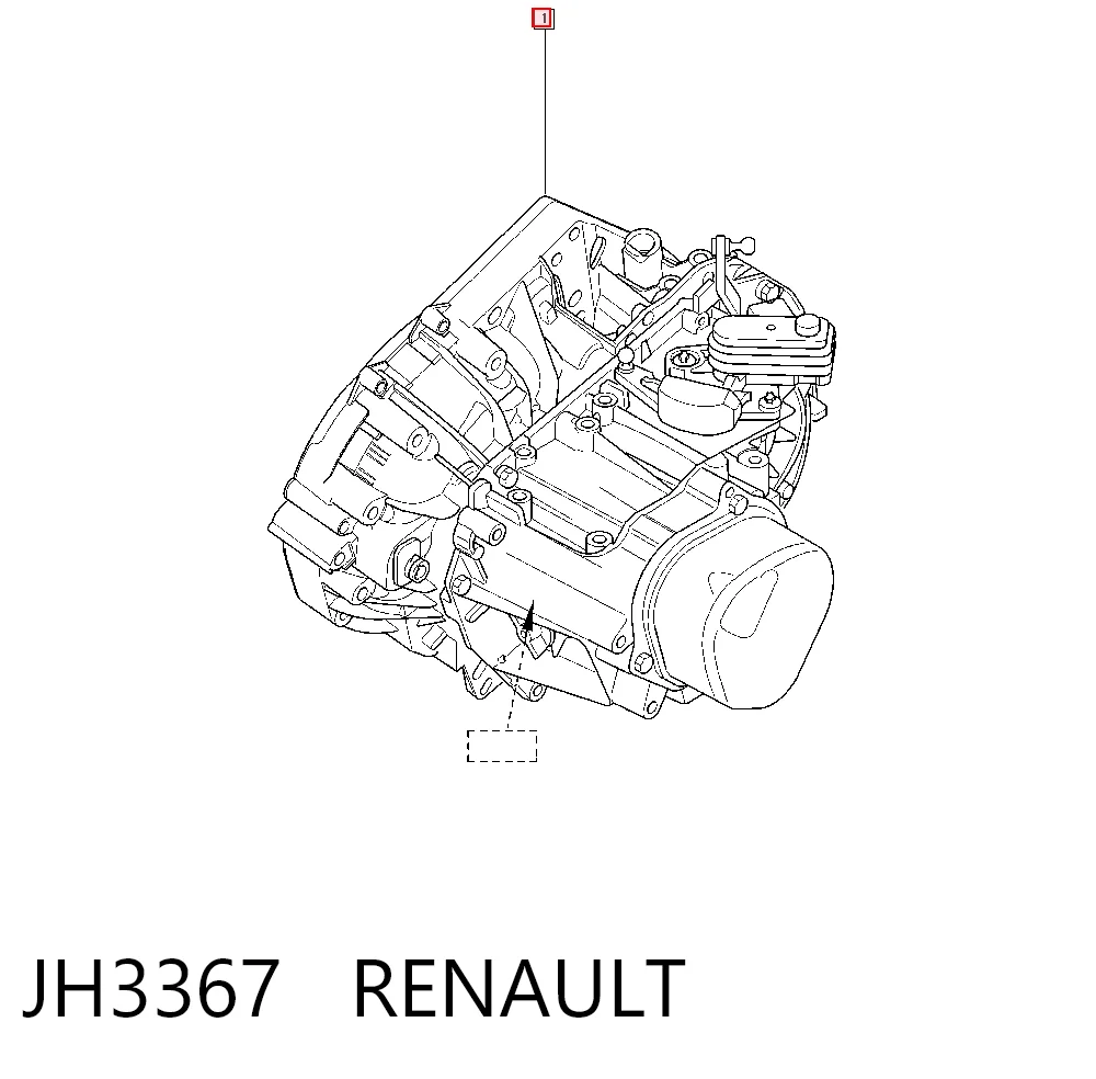  Caixa de Mudança montada (caixa mecânica de velocidades) Renault Clio IV hatchback (BH) (2012 - 2021) IV