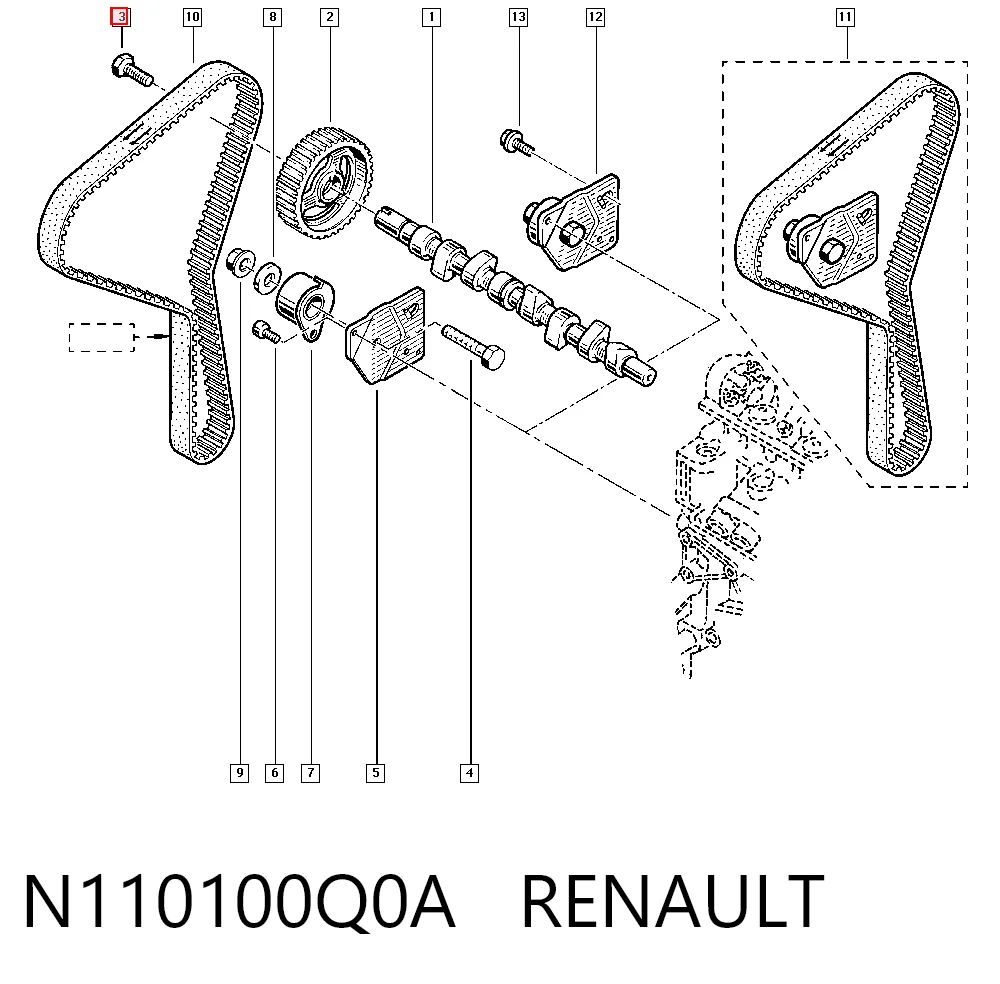 N110100Q0A Renault (RVI)