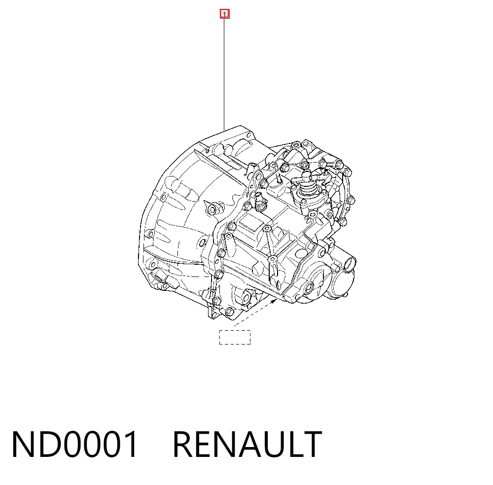  Caixa de Mudança montada (caixa mecânica de velocidades) Renault Megane II sedan (LM0, LM1) (2003 - 2012) II