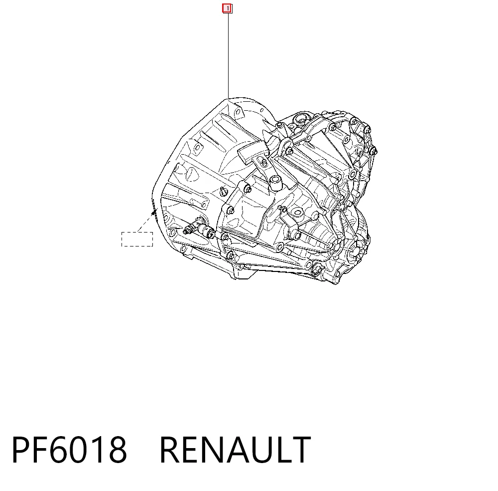 Caixa de Mudança montada (caixa mecânica de velocidades) para Renault Master III FV