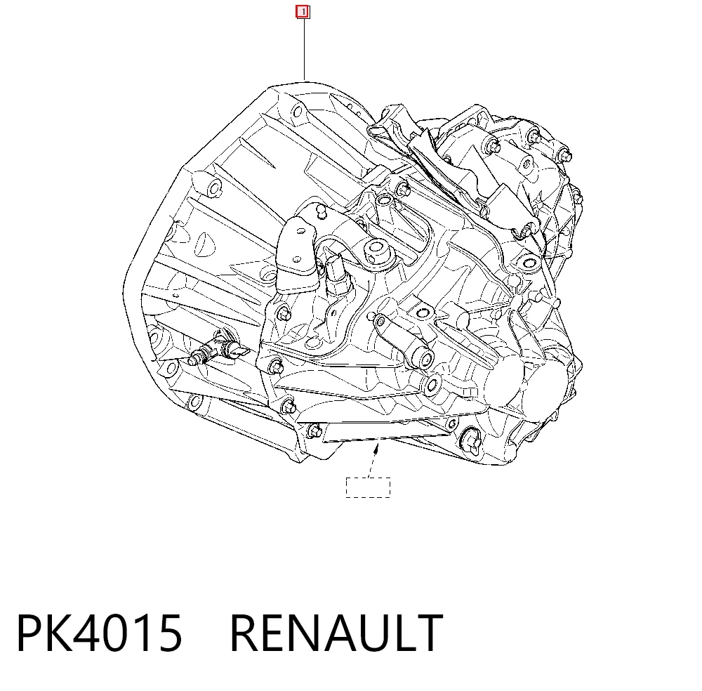 Caixa de Mudança montada (caixa mecânica de velocidades) Renault Laguna preço, a partir de 124,54 USD