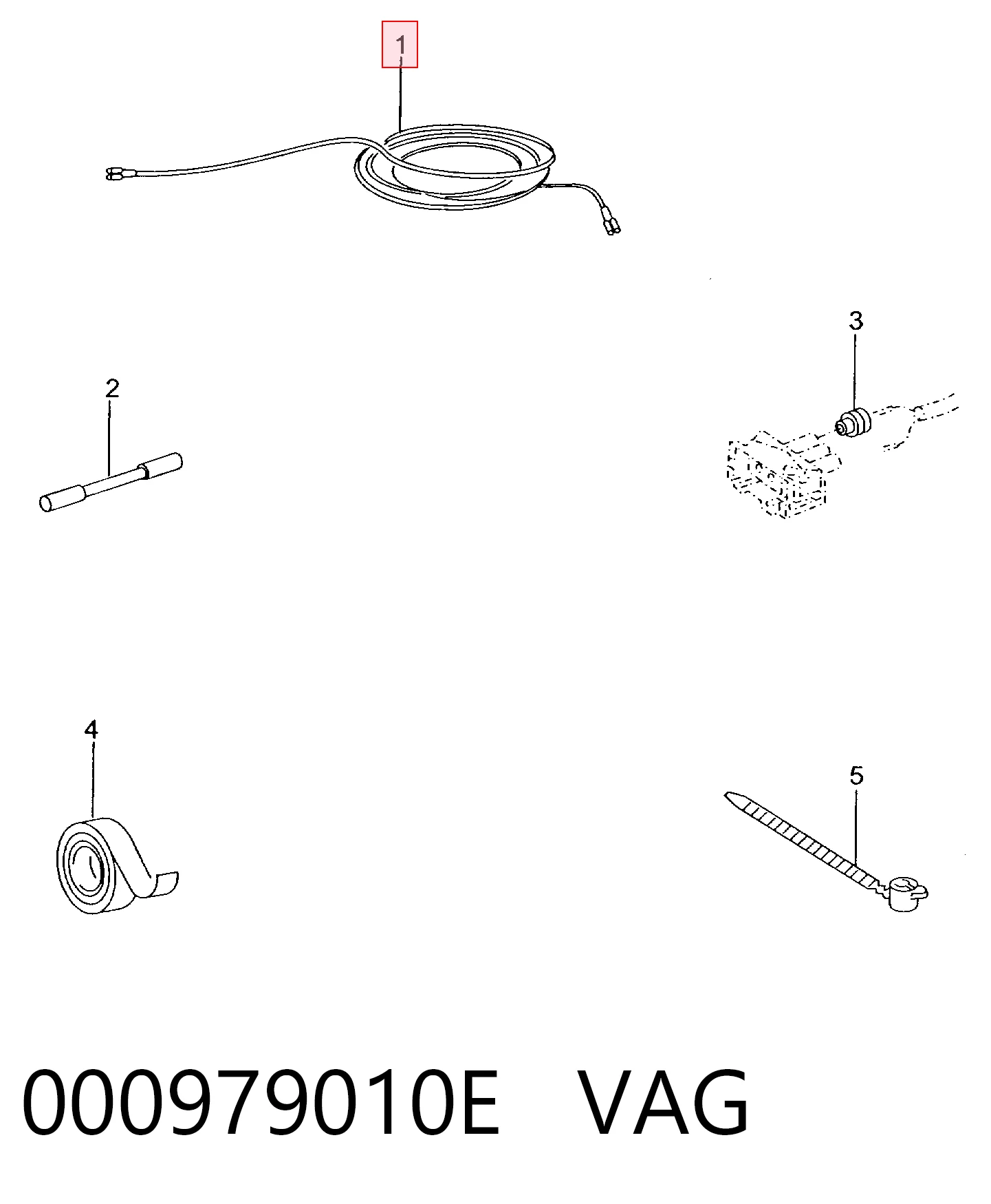  VAG 000979010E preço, a partir de 30,73 USD