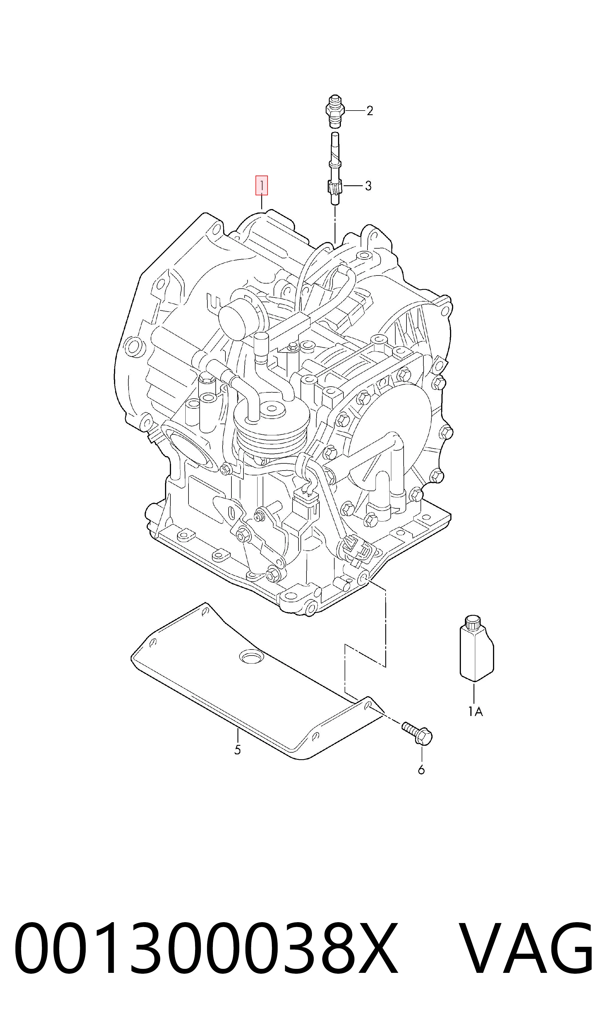 Caixa Automática de Mudança montada para Skoda Fabia I 6Y5