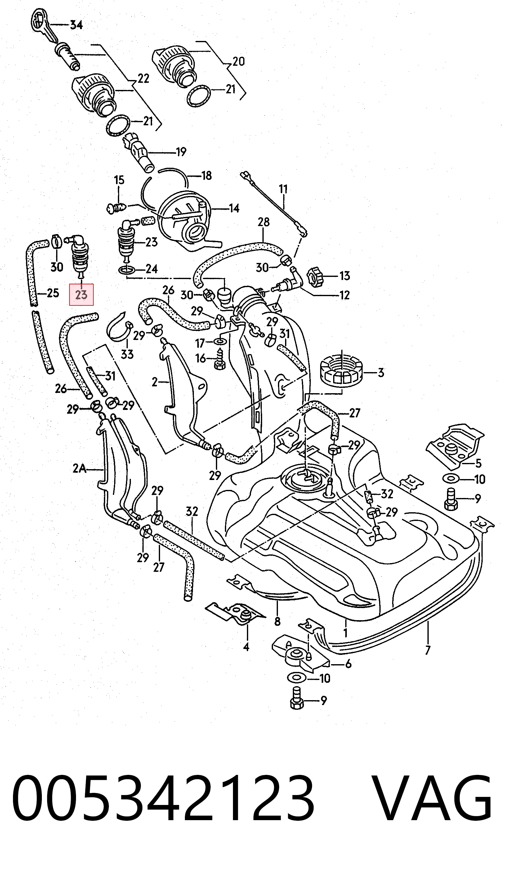 005342123 VAG