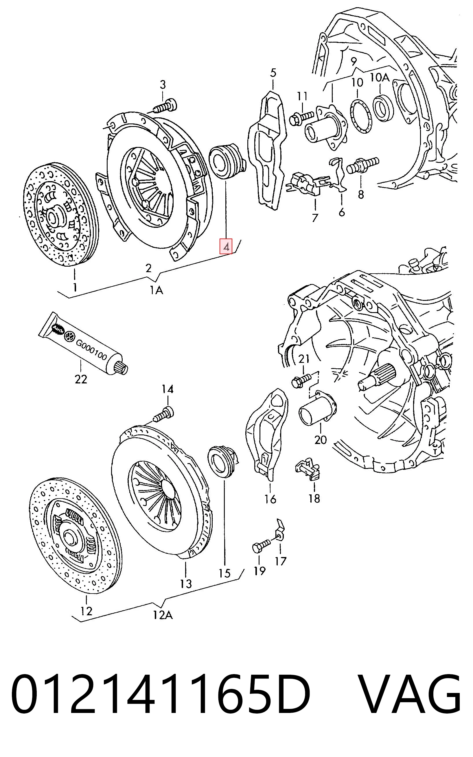 012141165D VAG