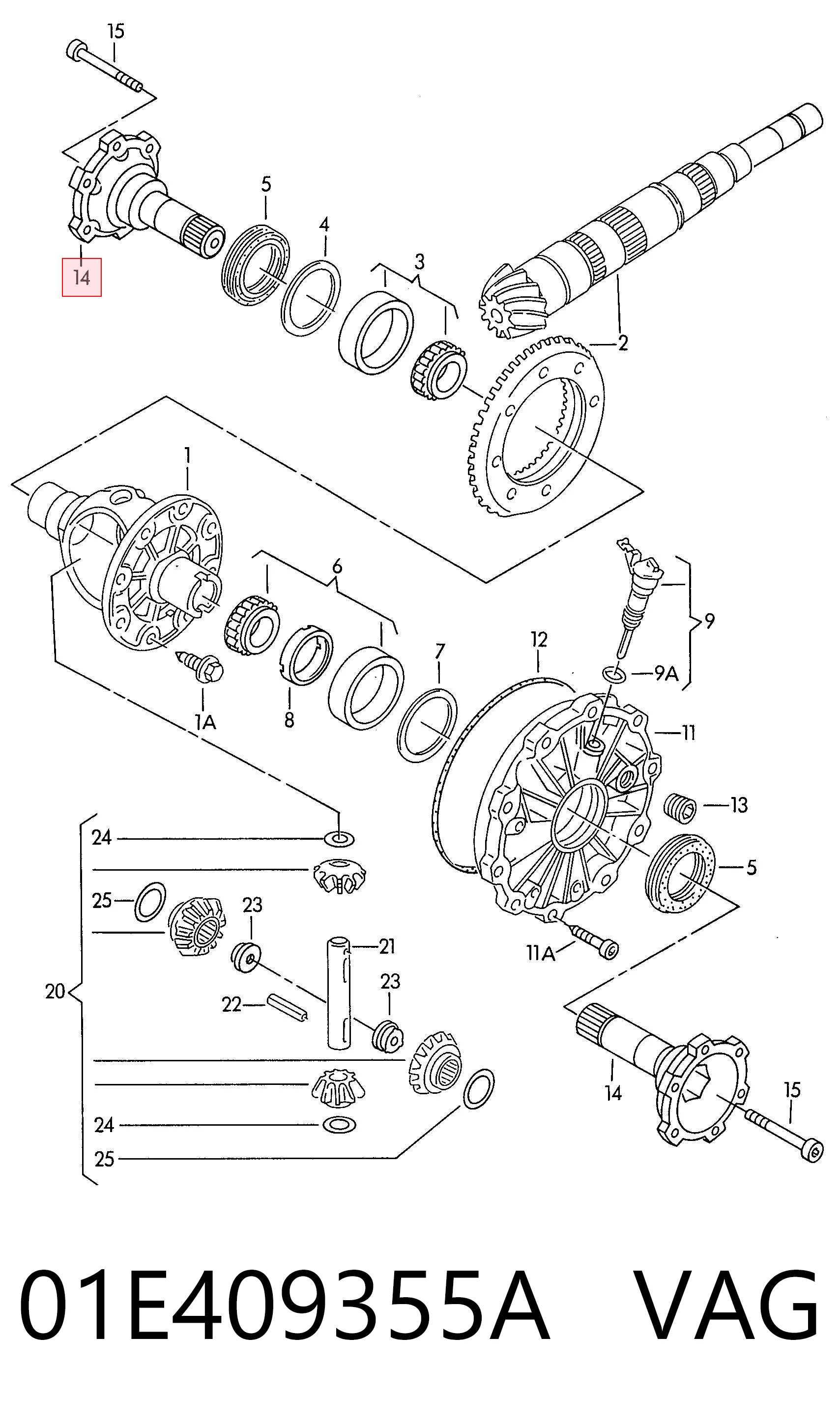 01E409355A VAG