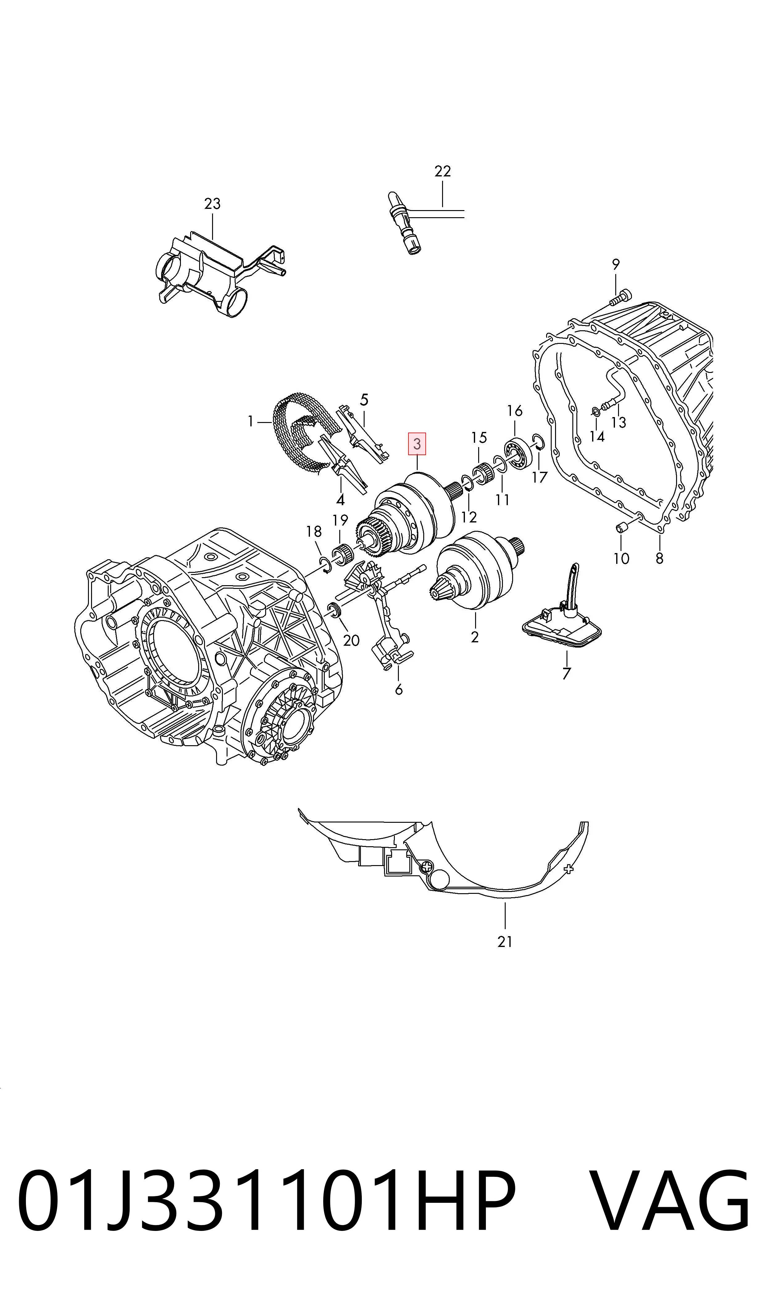 01J331101HP VAG
