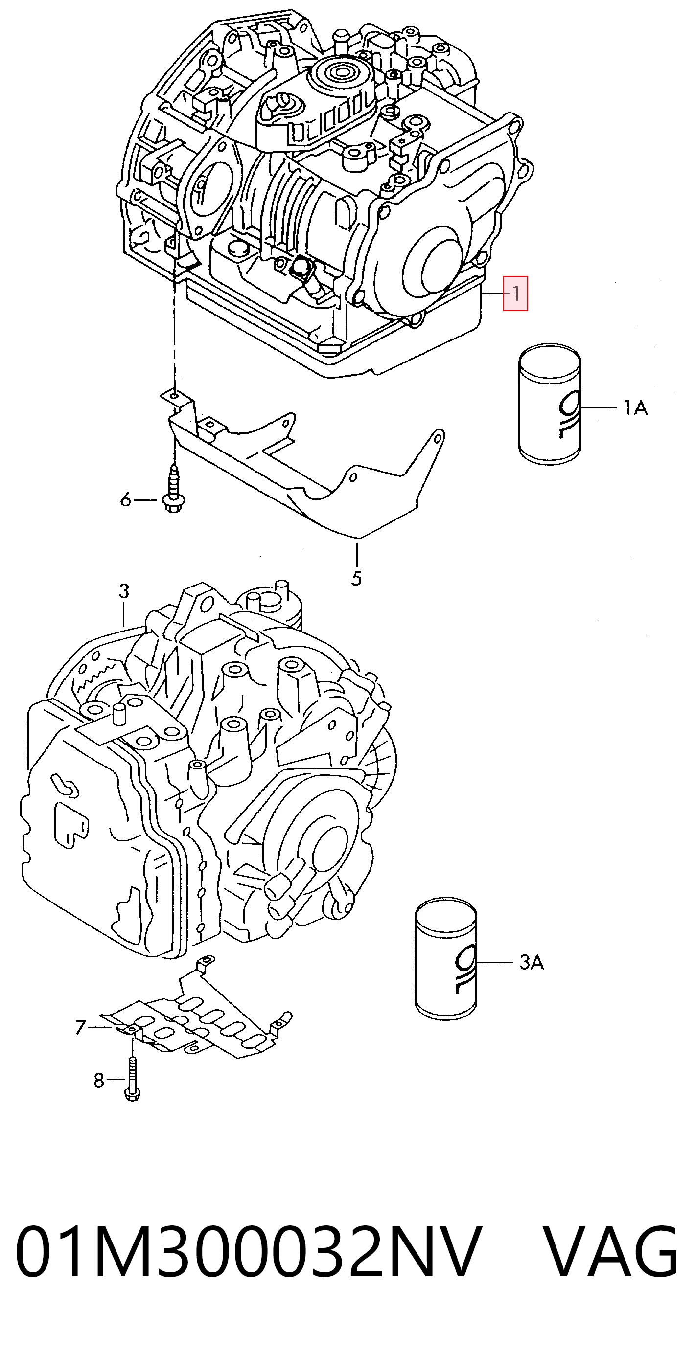 01M300032NV VAG
