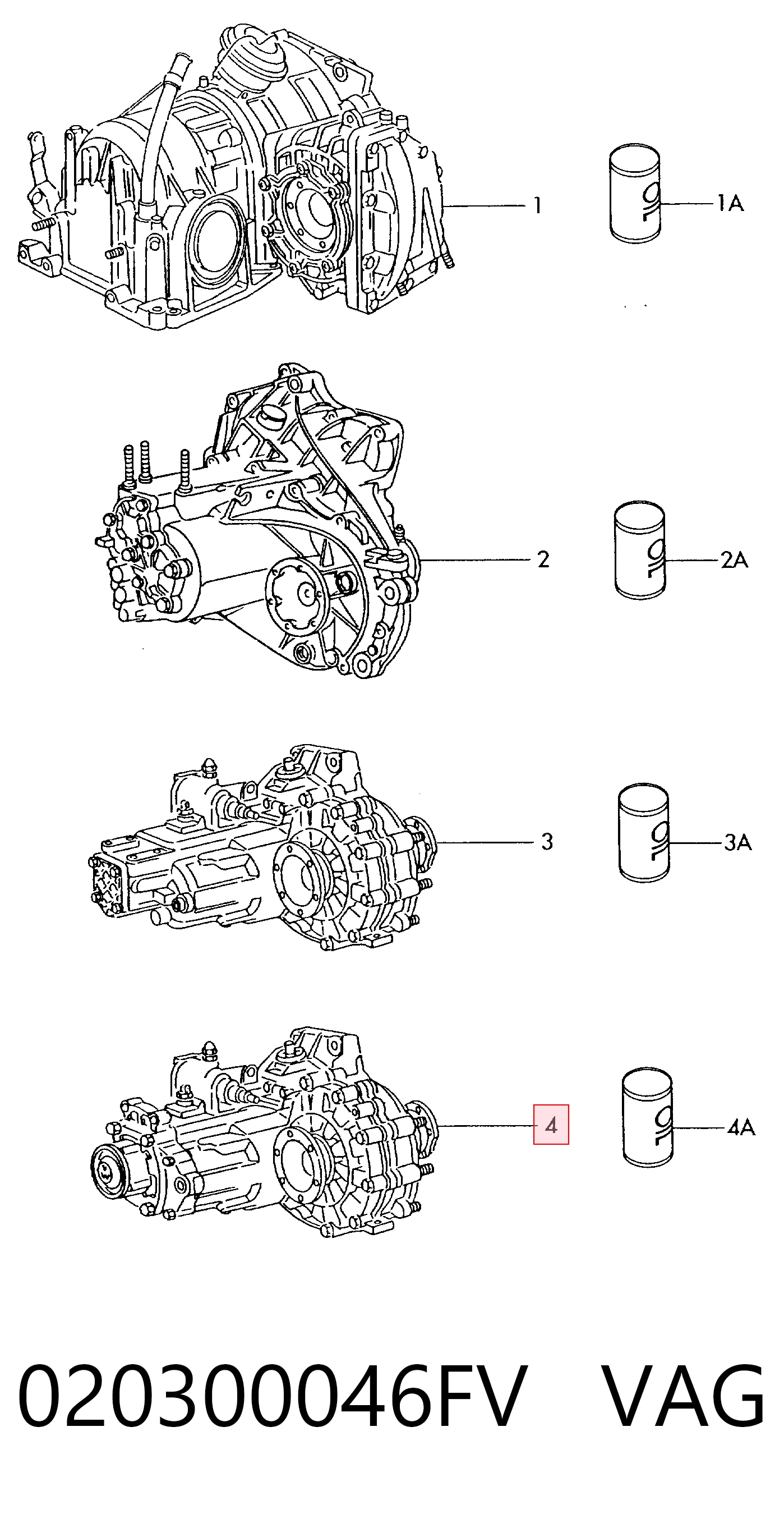 Caixa de Mudança montada (caixa mecânica de velocidades) para Volkswagen Vento  1H2