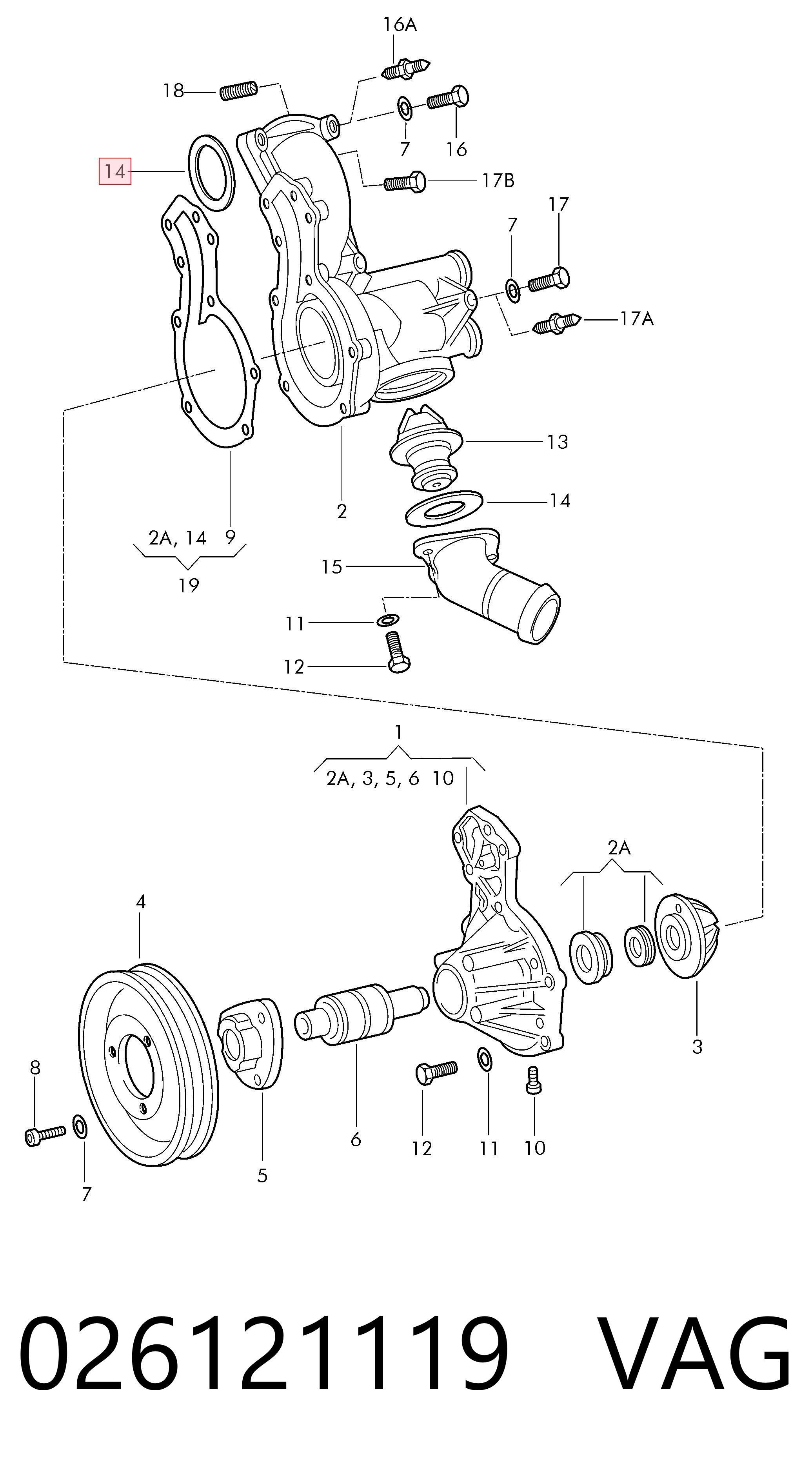 Vedante de termostato Audi Q5 preço, a partir de 0,76 USD