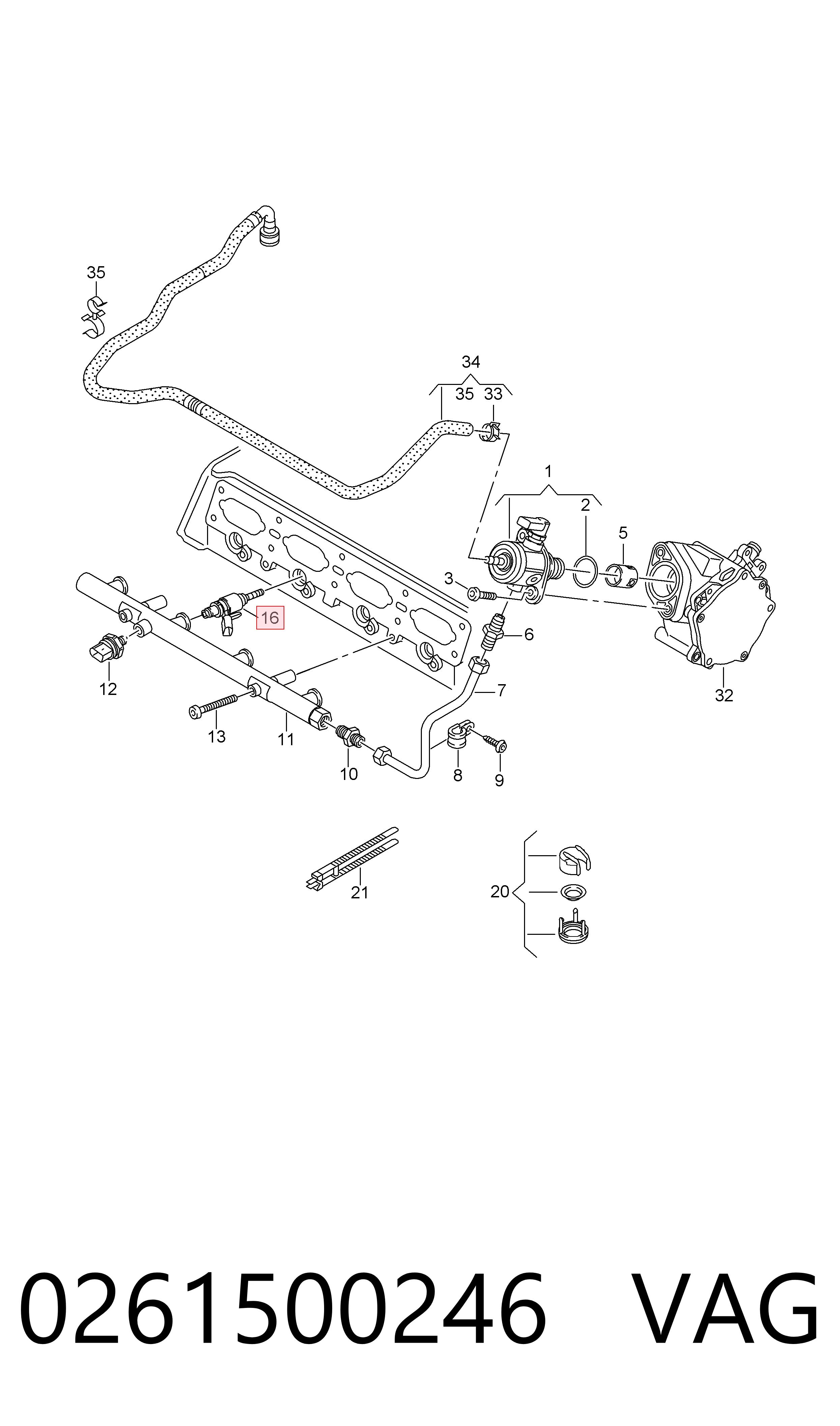 Injetor de injeção de combustível Bosch 0261500170 preço, a partir de 100,56 USD