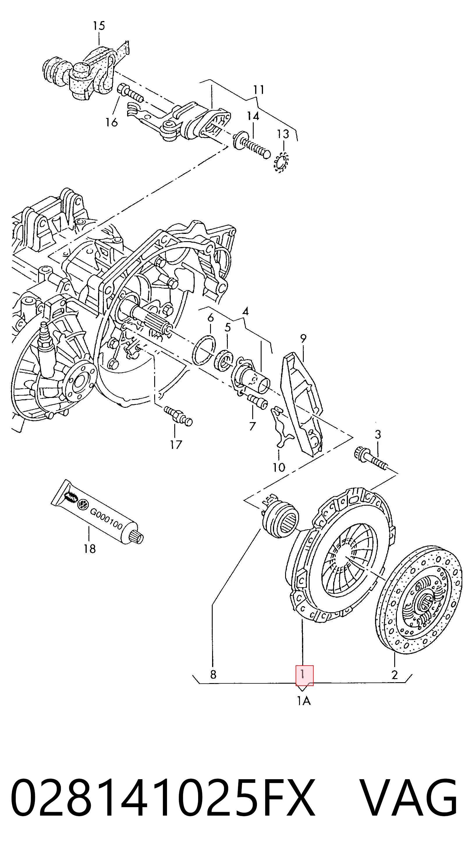 028141025FX VAG
