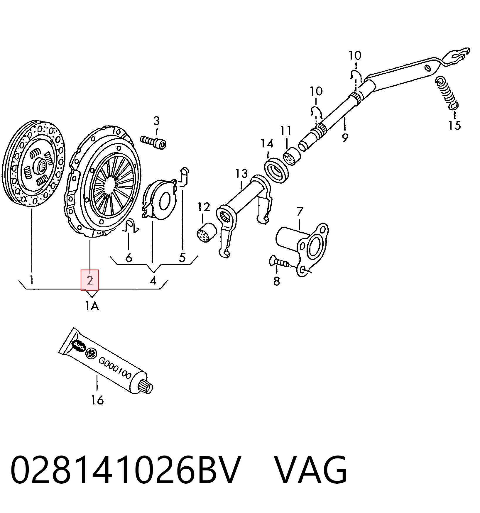 028141026BV VAG