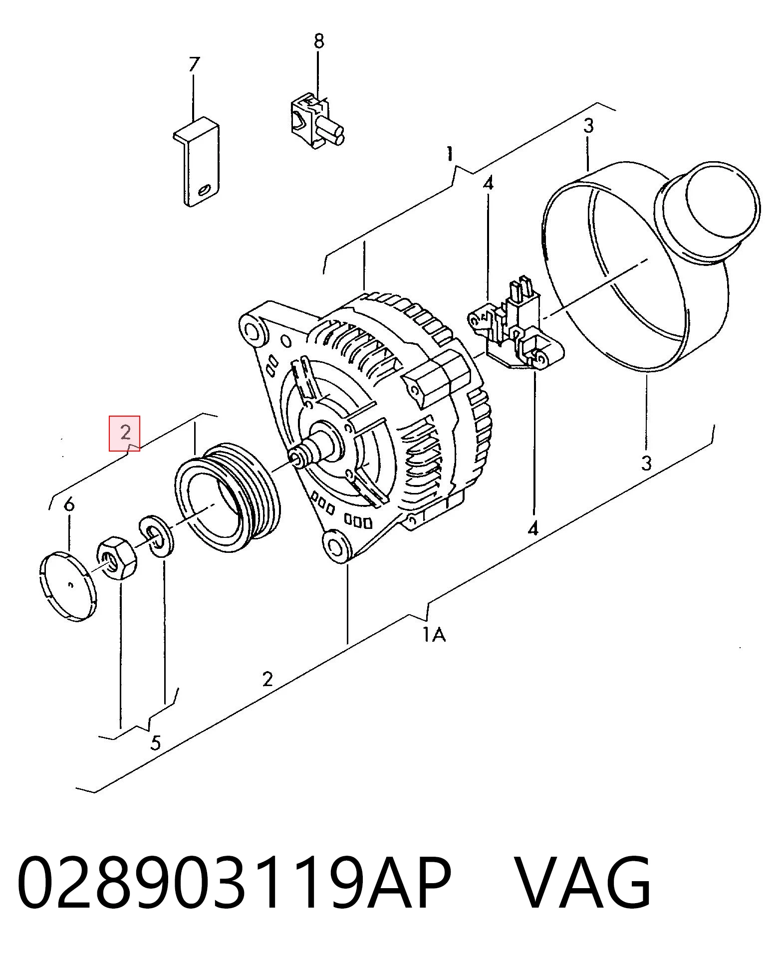 028903119AP VAG
