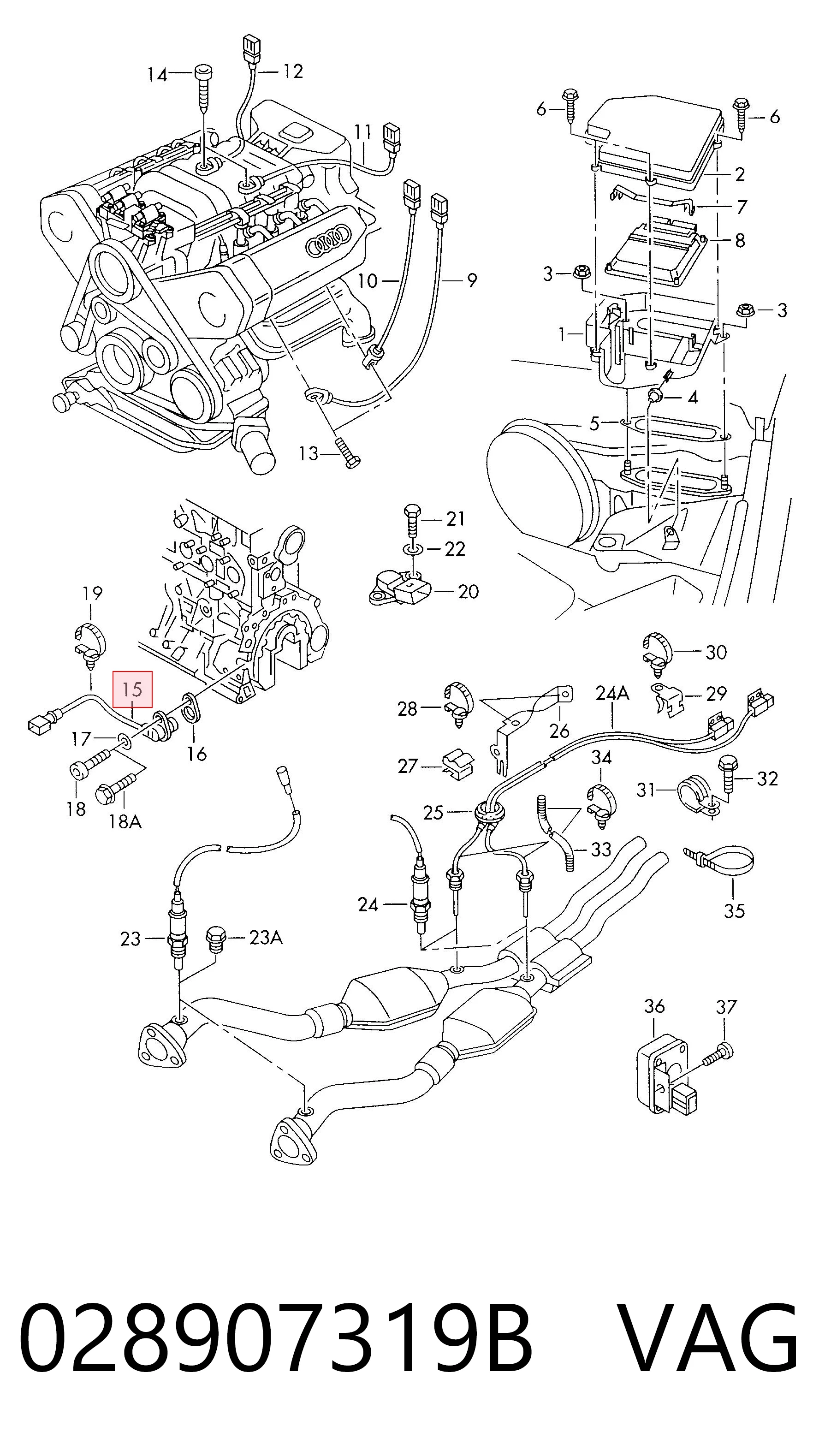  A6  sedan (1994-1998) original desde 33,80 €