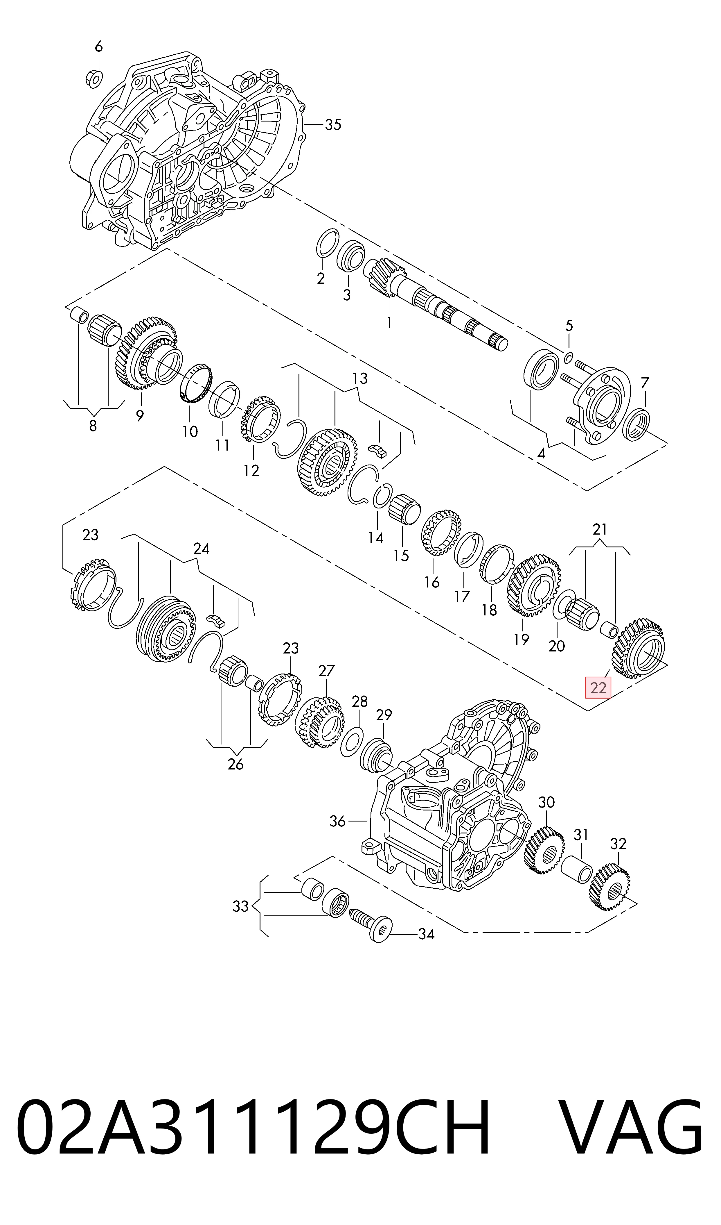 02A311129CH VAG 