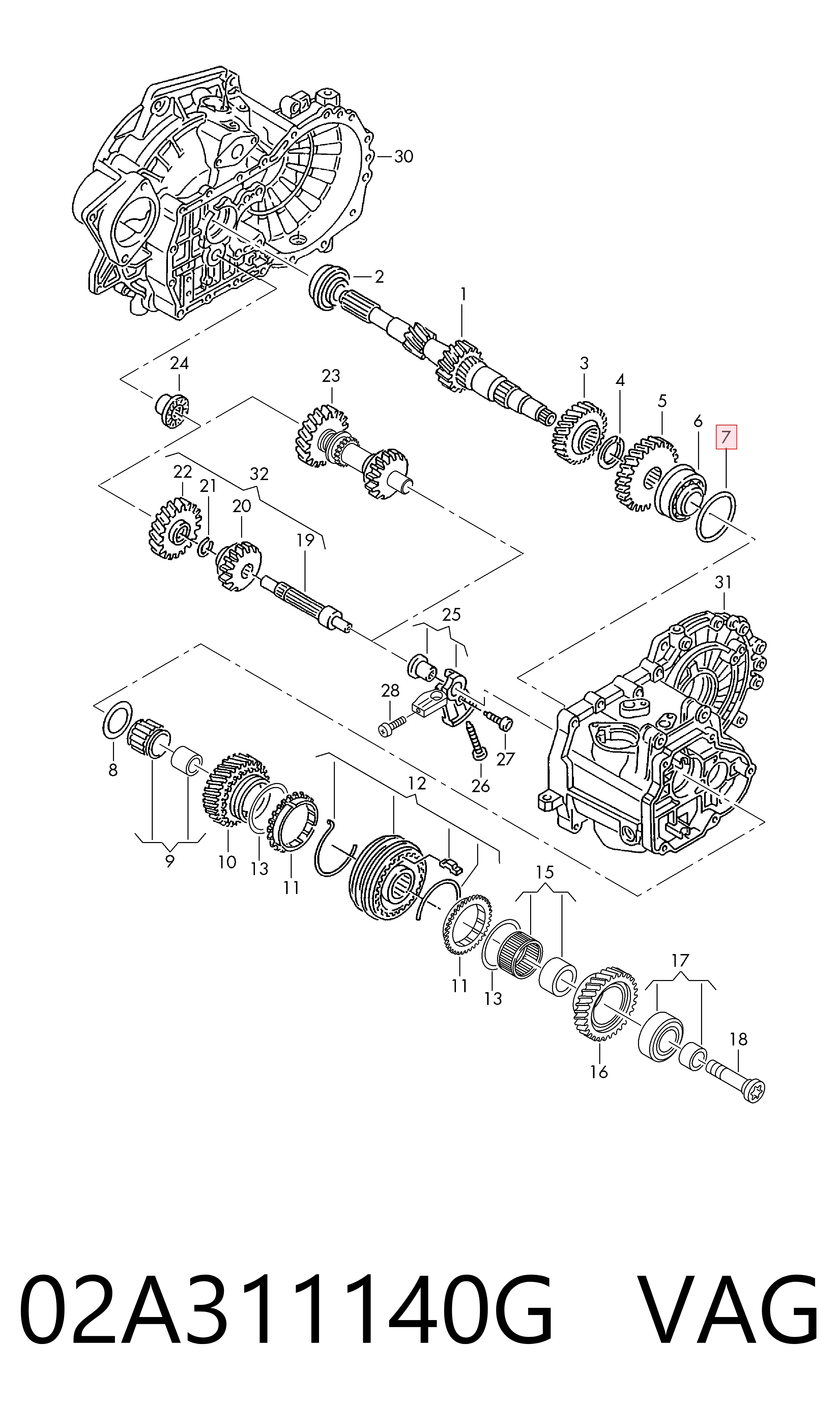 02A311140G VAG 