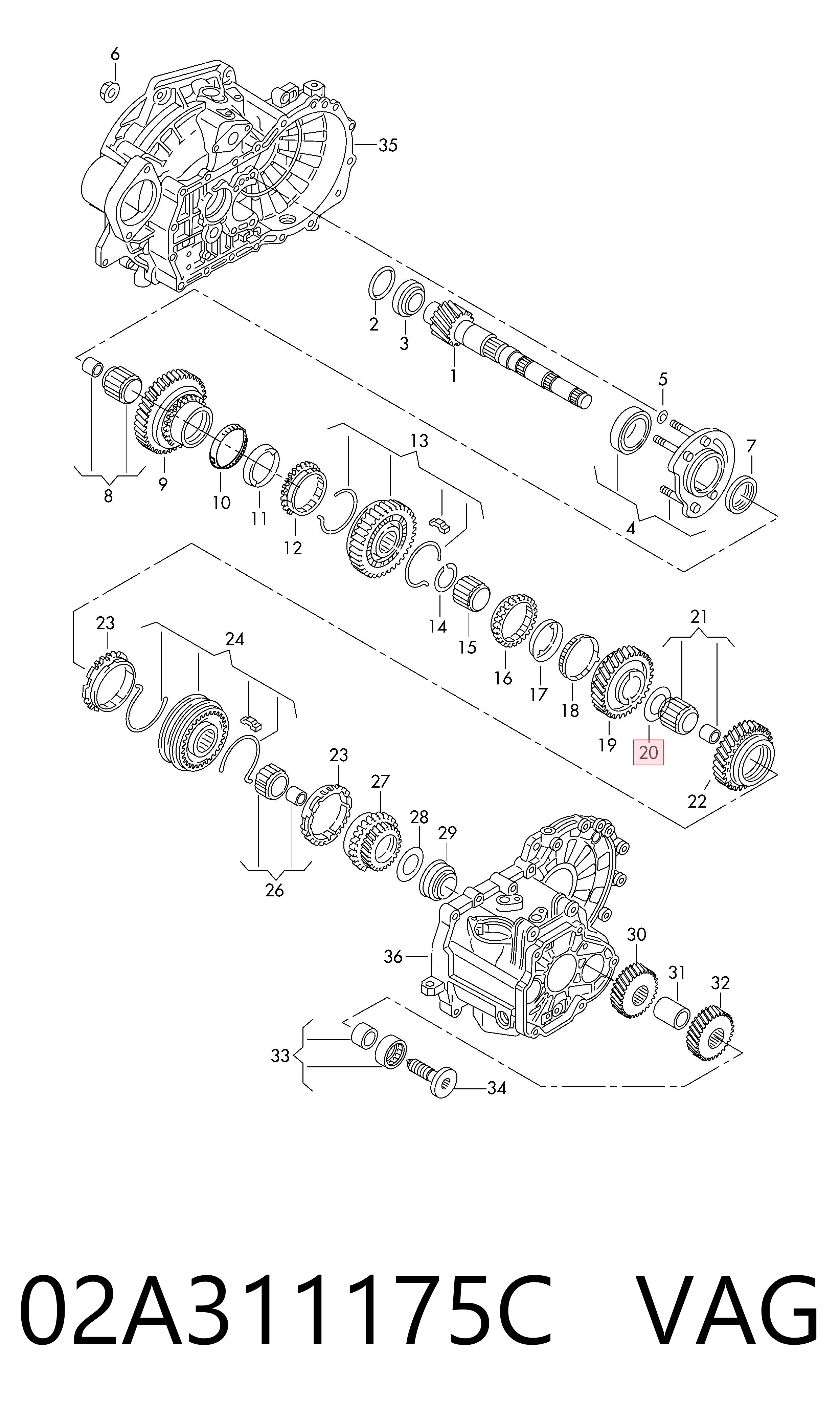 02A311175C VAG 