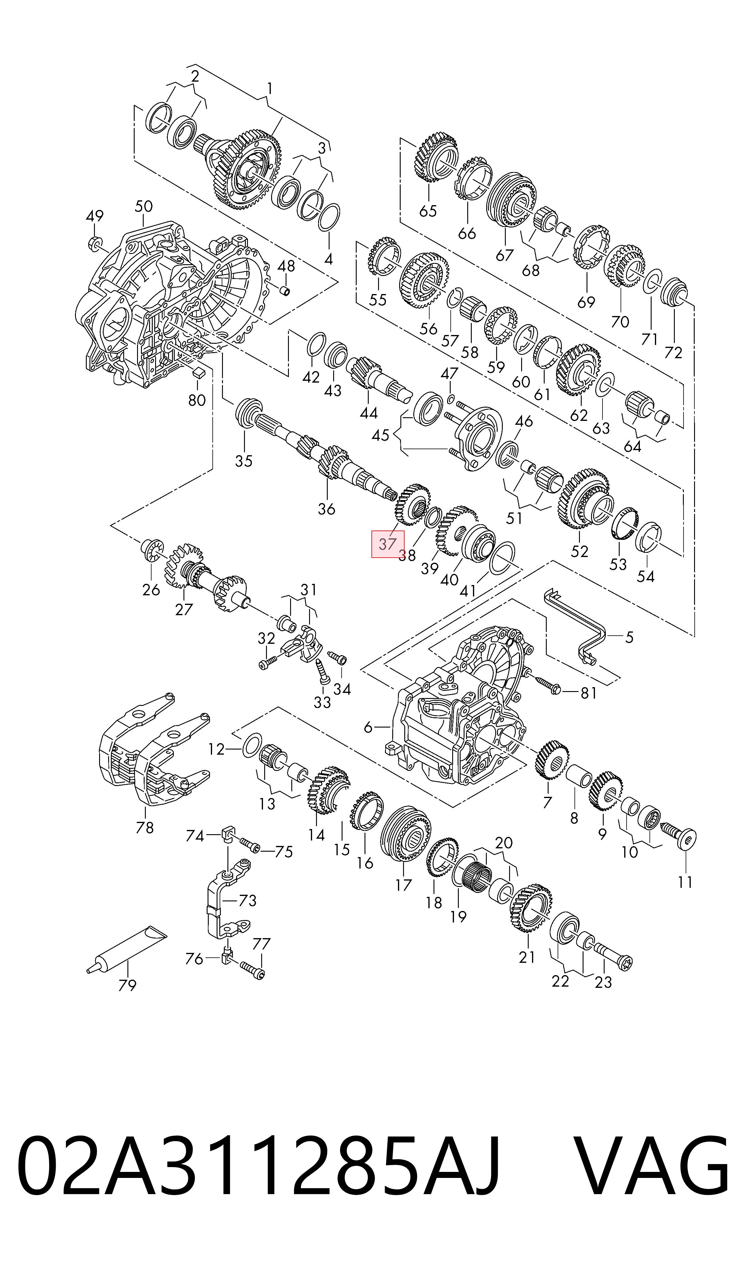 02A311285AJ VAG