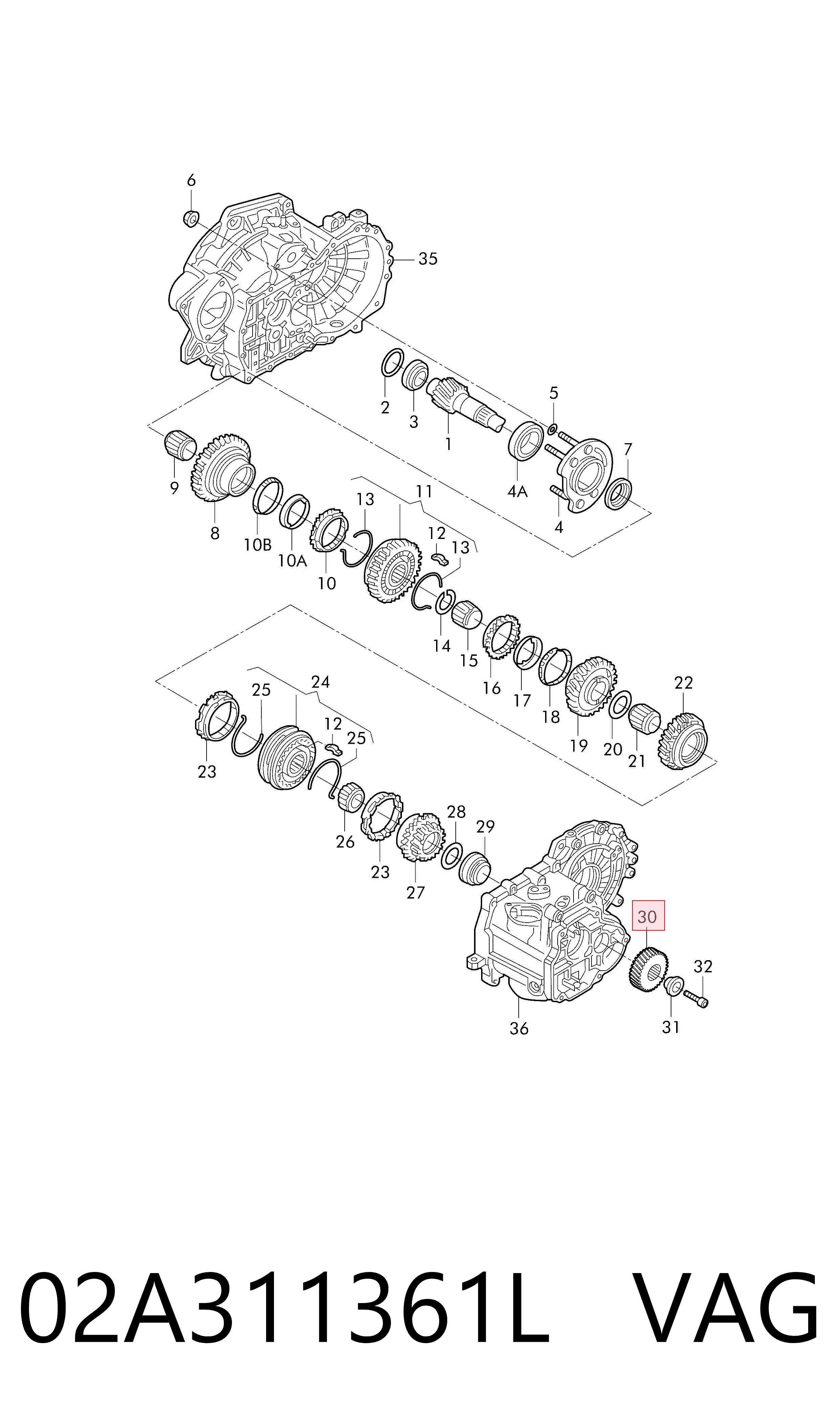 02A311361L VAG